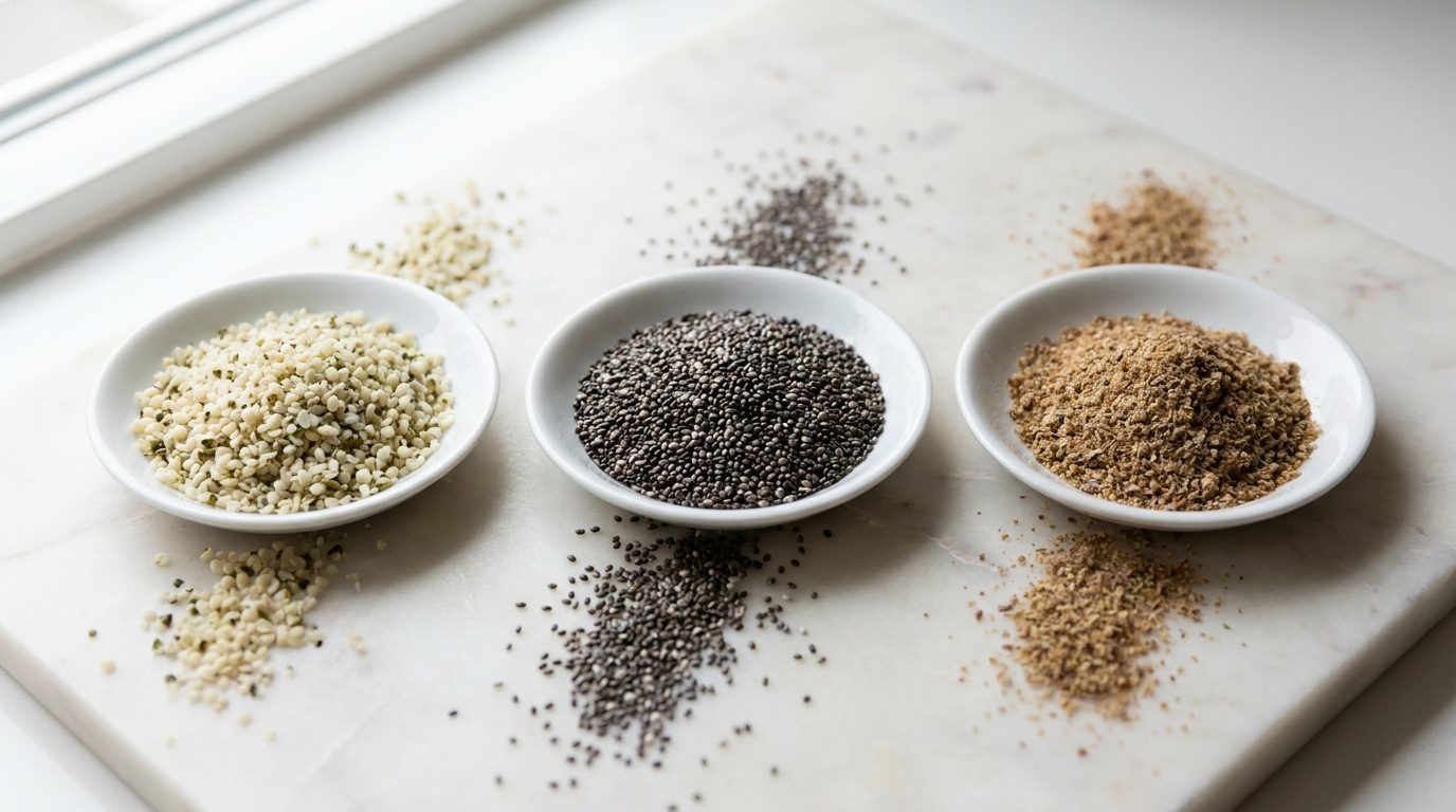 Hemp, Chia or Flax: Which Seed Earns Its Place in a Plant-Based Kitchen?